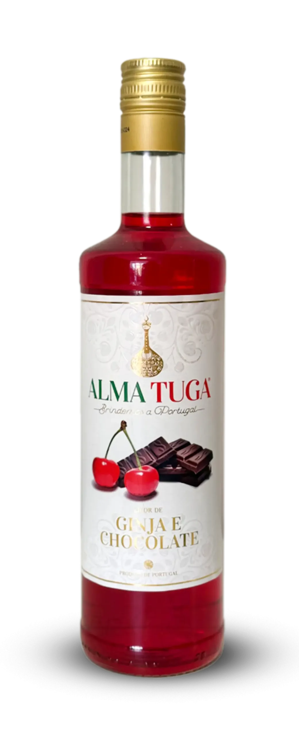 Ginja e Chocolate Alma Tuga, Garrafa.
