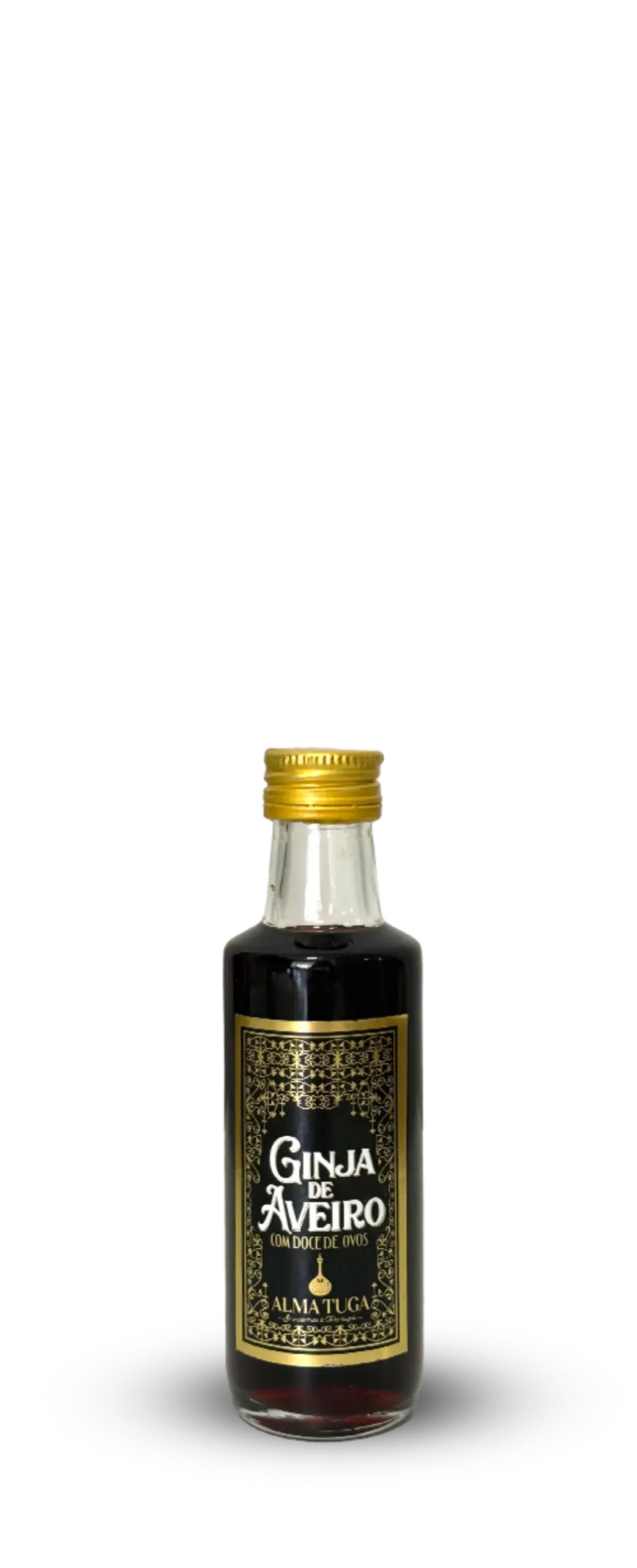 Ginja de Aveiro, Garrafa de amostra.